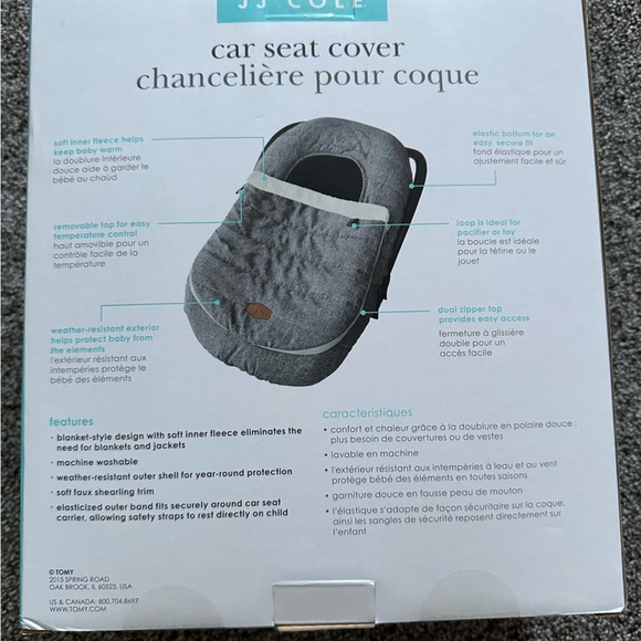 NWT J J Cole Buffalo Check Car Seat Cover - Picture 4 of 6